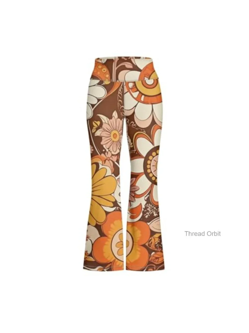 High Waist Girls Flare Yoga Pants Bell Bottom Leggings for Kids